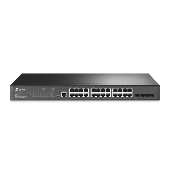 Switch TP-Link TL-SG3428 24x10/100/1000 MB/s L2 JetStream 4xSFP