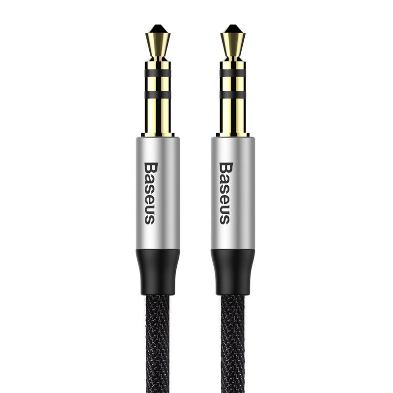 Kabel Audio Mini Jack Stereo męski na Mini Jack Stereo męski 1.0m Baseus