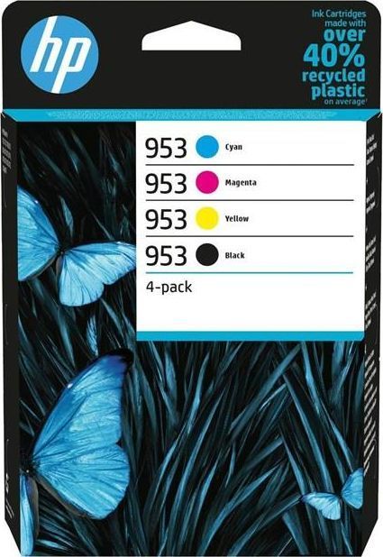 Tusze HP 953 6ZC69AE 4-Pack C/M/Y/K