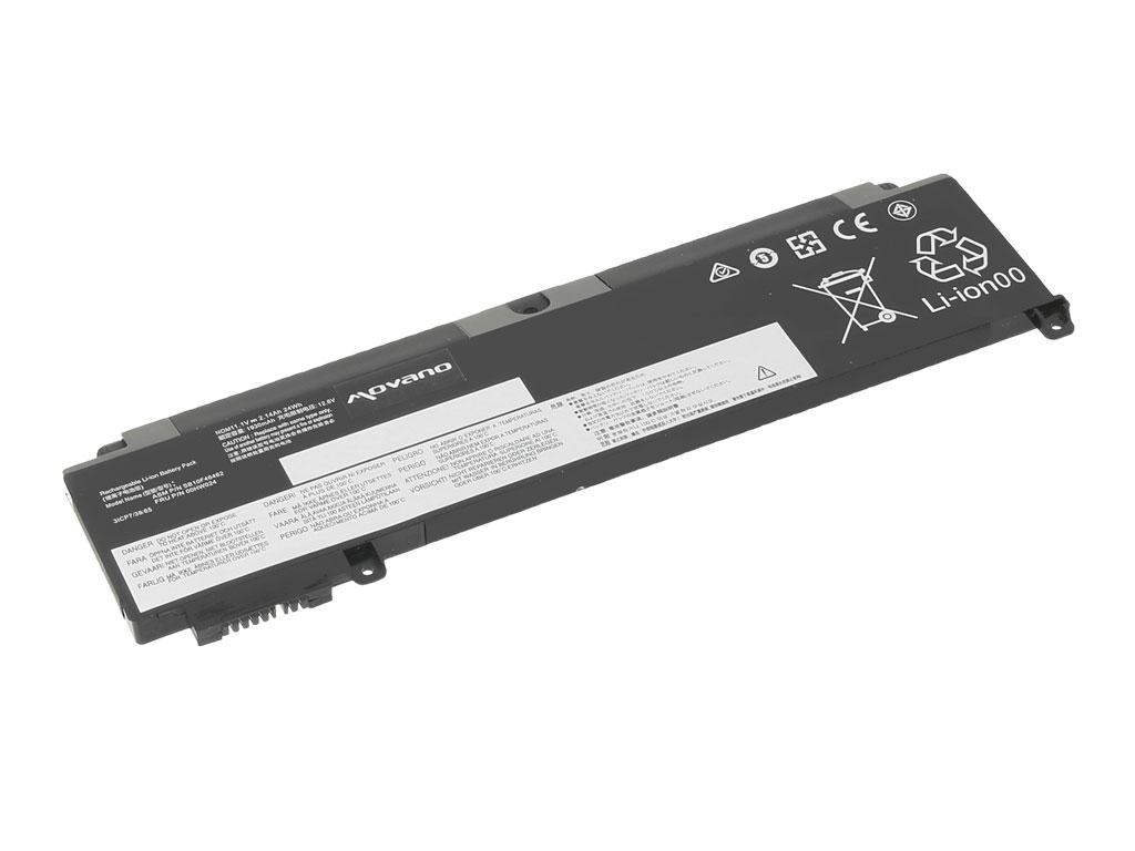 Bateria do laptopa Lenovo ThinkPad T460s, T470s - przednia bateria