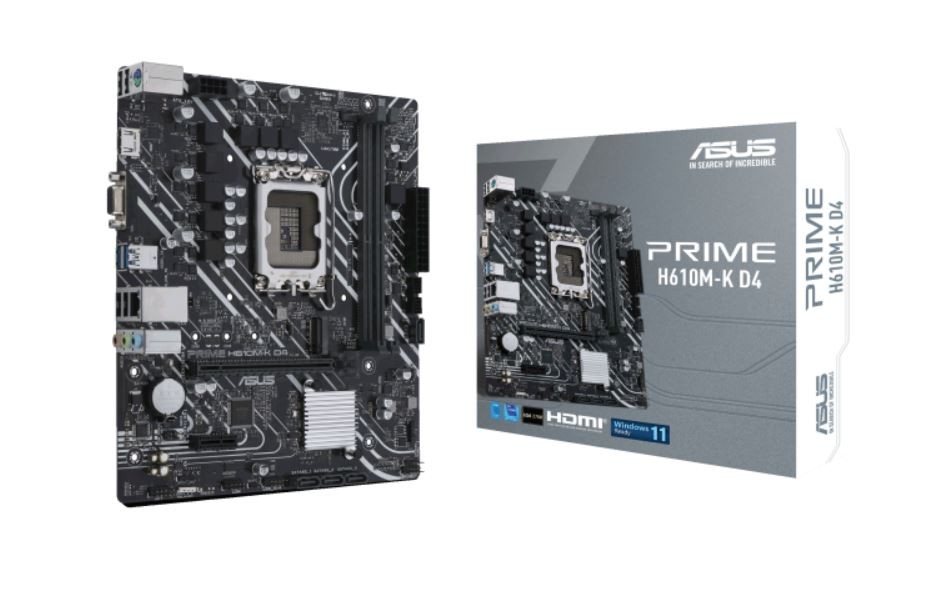 Płyta Socket LGA1700 Asus PRIME H610M-K D4