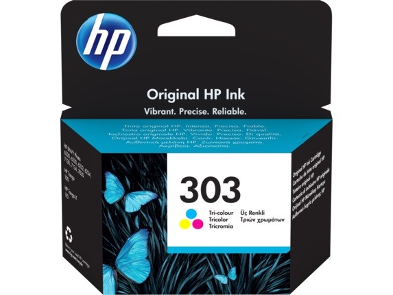 Tusz HP 303 T6N01AE Color 165 str.
