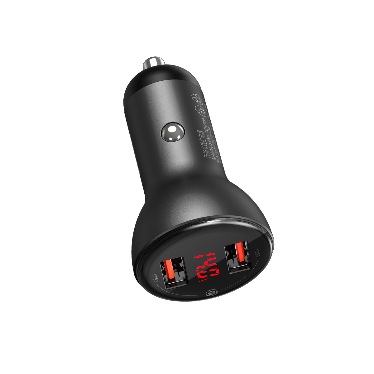 Ładowarka samochodowa USB 24W 2 porty Baseus