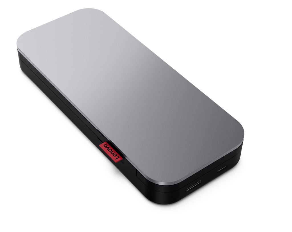 PowerBank Lenovo 20000mAh Go USB-C Laptop Srebrny
