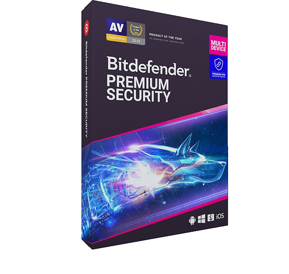 Bitdefender Premium Security 10 Stanowisk 1 Rok - Licencja elektroniczna ESD