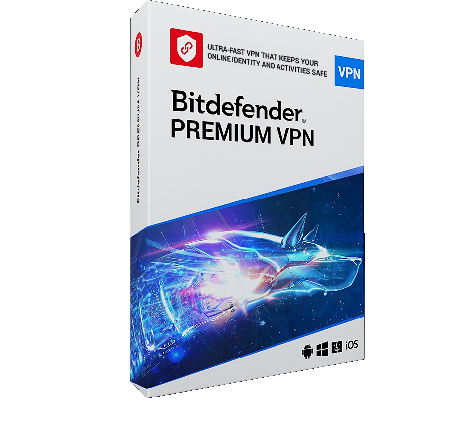 Bitdefender Premium VPN 10 Stanowisk 1 Rok - Licencja elektroniczna ESD