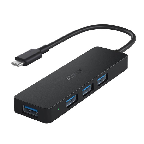HUB USB Type-C 4 portowy Ultra Slim Aukey