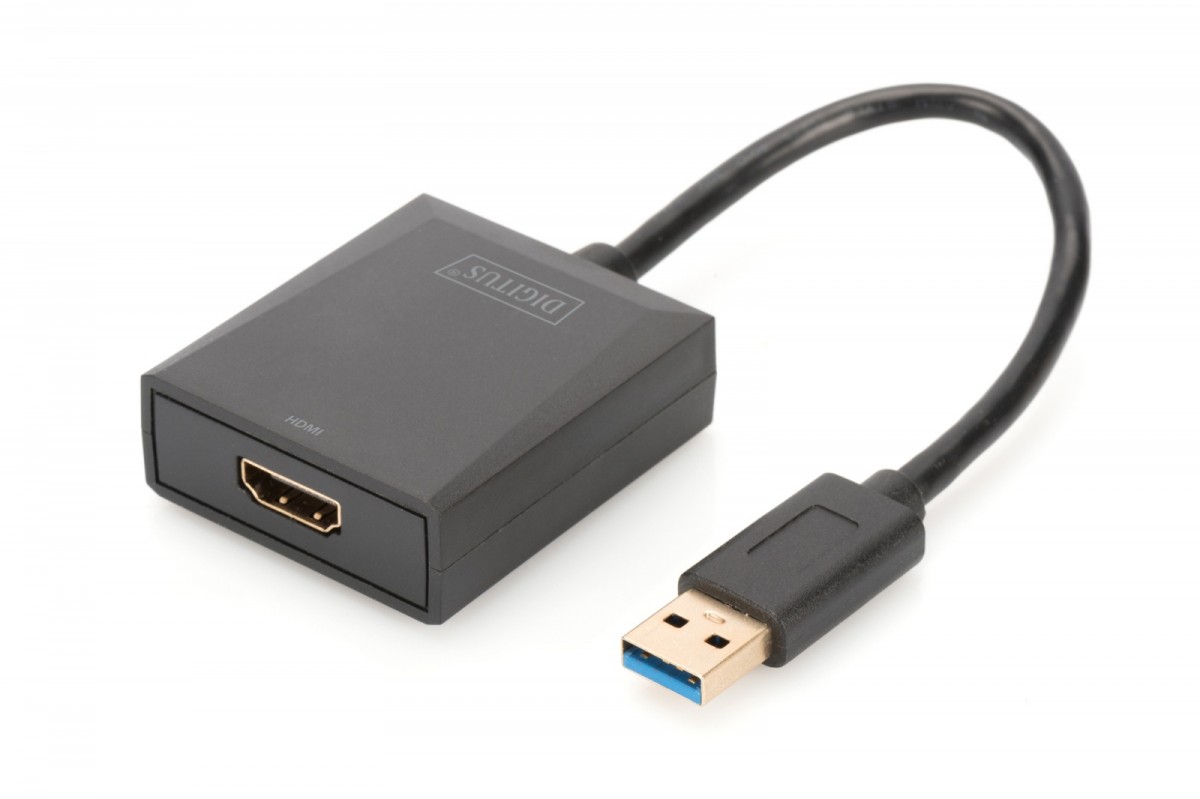 Zewnętrzna karta graficzna USB 3.0 Digitus HDMI FullHD