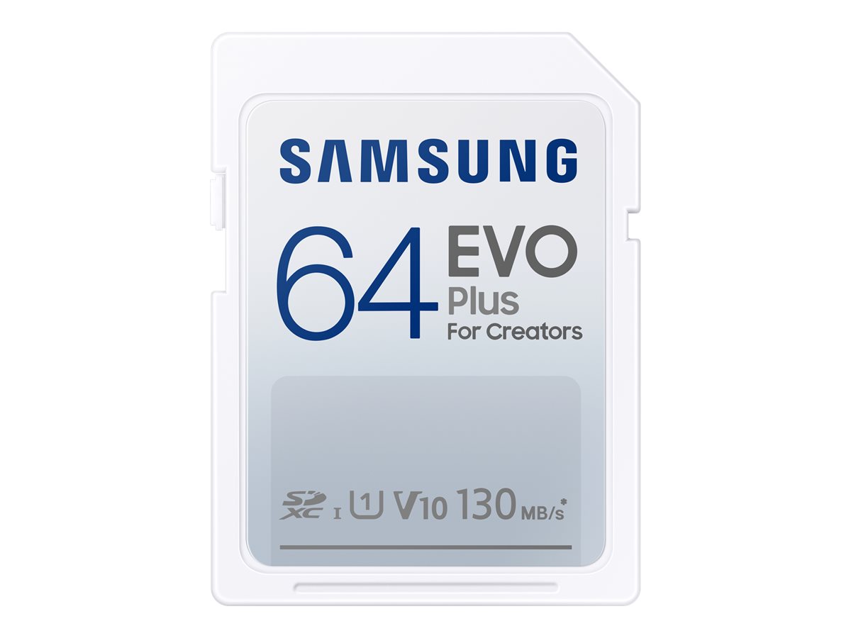 - karta pamieci SD 64GB SDXC Samsung EVO Plus 130MB/s