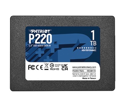 SSD 2.5" 1TB Patriot P220