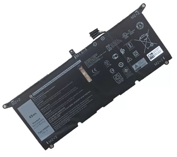 Bateria do laptopa Dell 52 WHR, 4 Cell, Lithium Ion