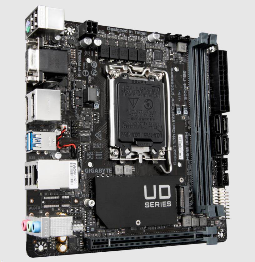 Płyta Socket LGA1700 Gigabyte H610I DDR4 - obrazek 3