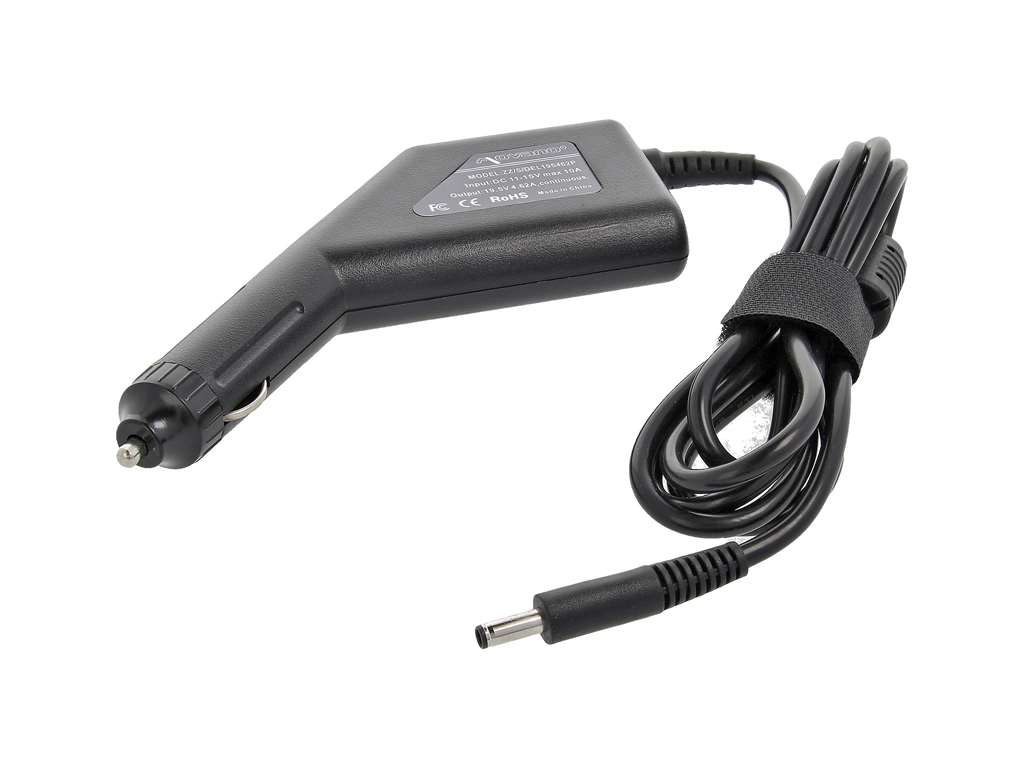 Zasilacz samochodowy do laptopa Dell 19.5V 90W 4,5x3,0mm