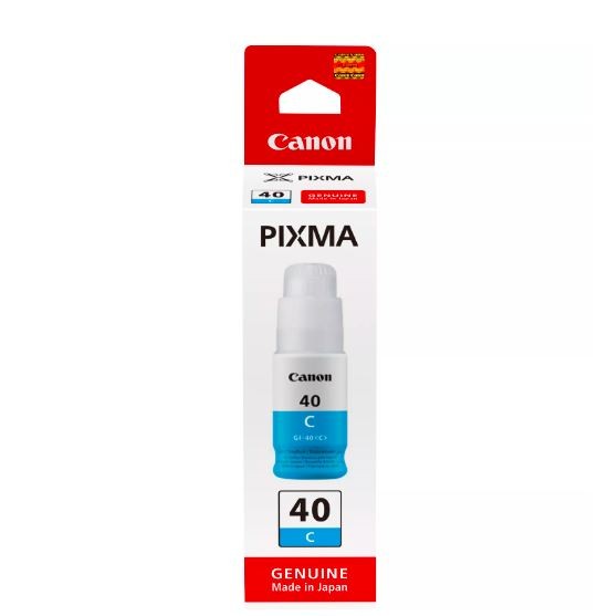 Tusz Canon GI-40 Cyan 70 ml. 7700 str.