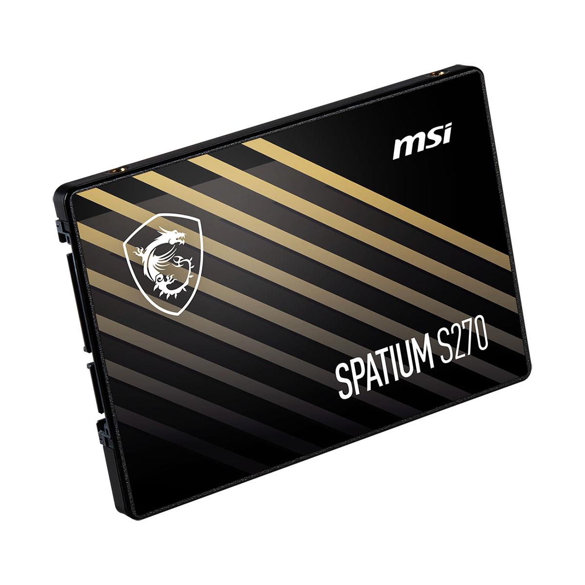 SSD 2.5"   480GB  MSI Spatium S270