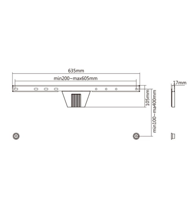 Uchwyt do mocowania LCD 37" - 80" - 50 Kg Ścienny Slim Gembird - obrazek 3