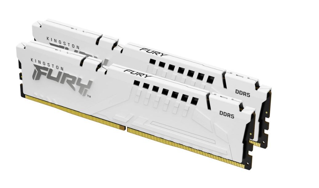 DIMM PC-5200 DDR5   32GB      Kingston KF552C40BWK2-32  Fury Beast White  **2 x 16GB**