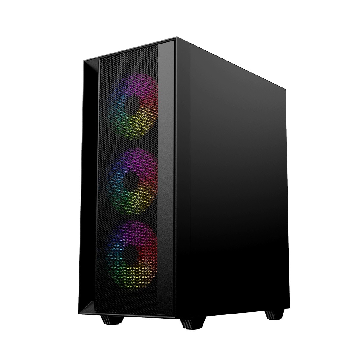 Obudowa Gembird Fornax 4000 ARGB Czarna - obrazek 5