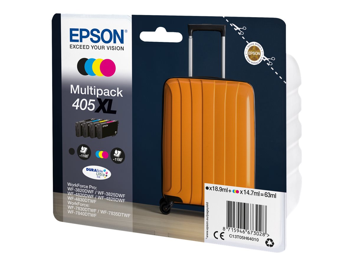 Tusze Epson 405XL T05H6 Multipack C/M/Y/K - obrazek 2