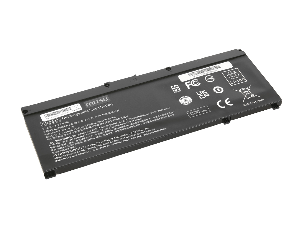 Bateria do laptopa HP Pavilion Gaming 15 17