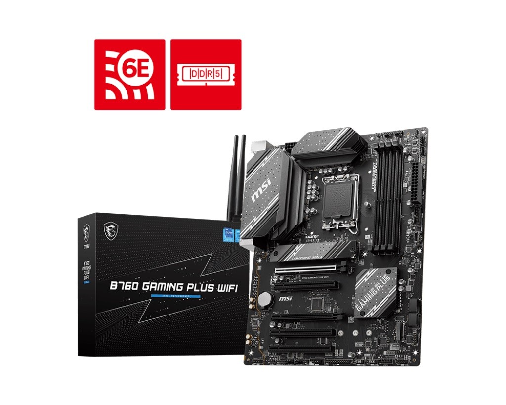 Płyta Socket LGA1700 MSI B760 GAMING PLUS WIFI