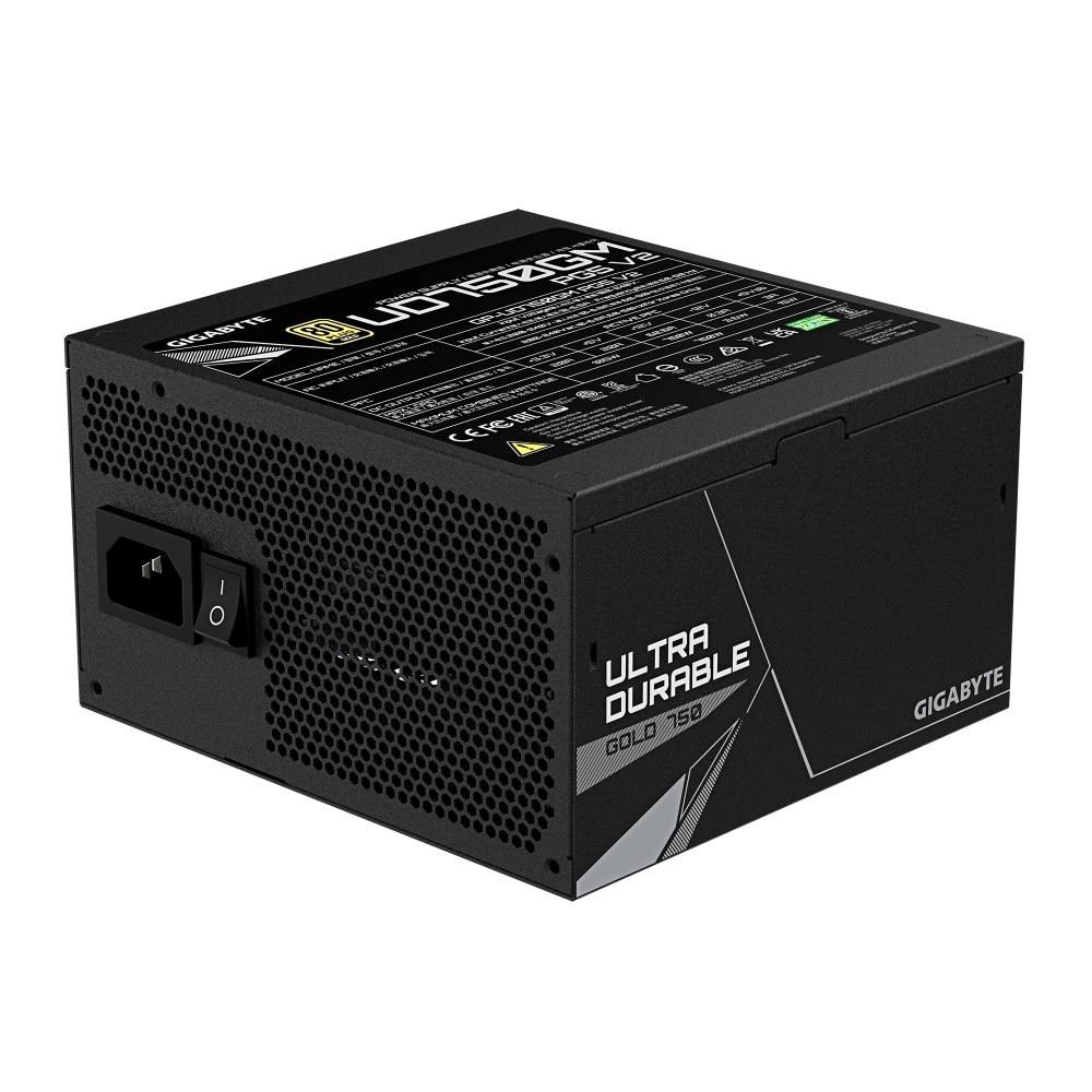 Zasilacz ATX 750W Gigabyte UD750GM PG5 V2 Modularny 80 Plus Gold - obrazek 2