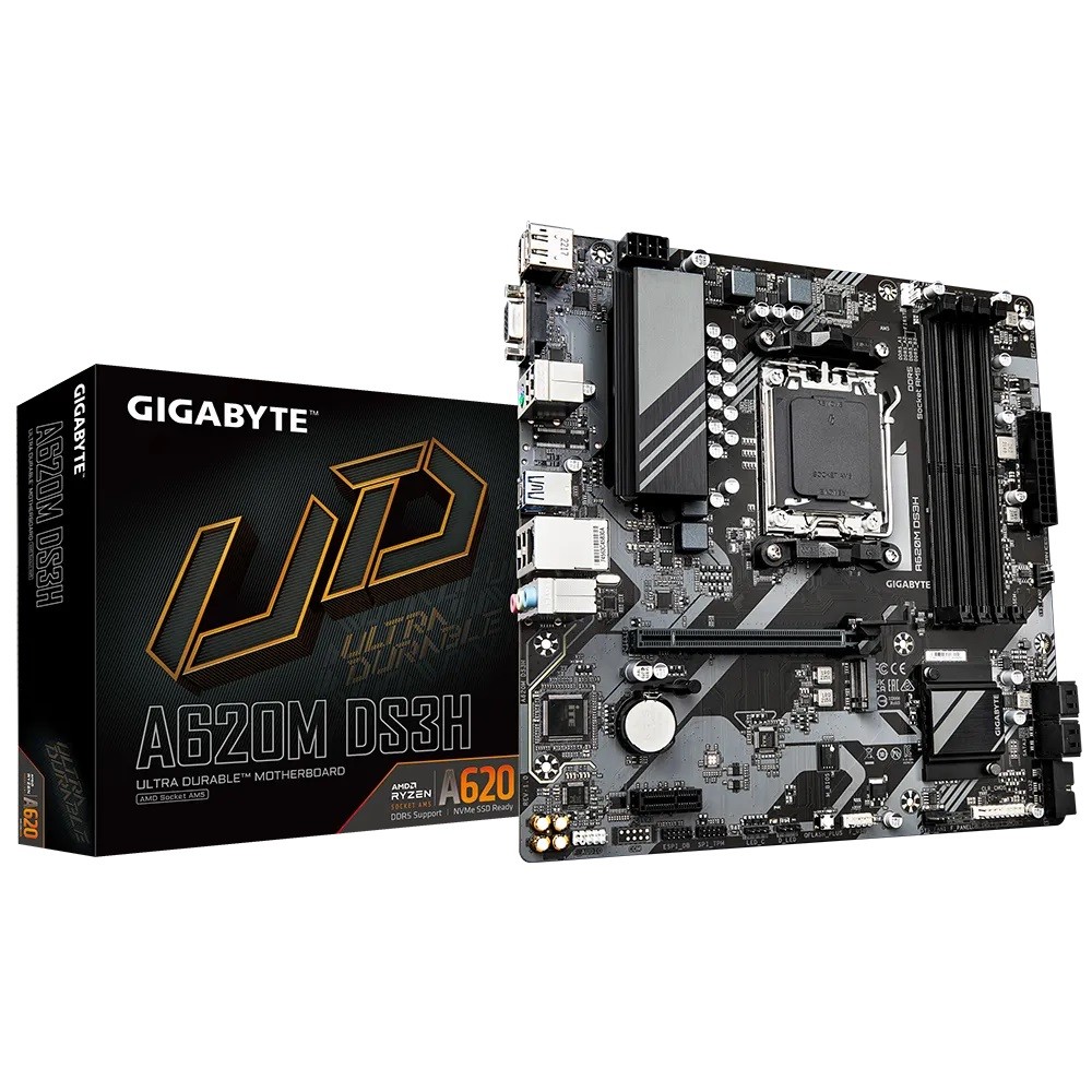Płyta Socket AM5 Gigabyte A620M DS3H