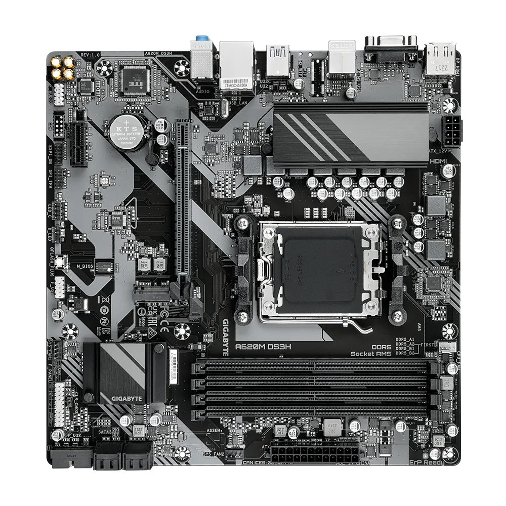 Płyta Socket AM5 Gigabyte A620M DS3H - obrazek 4