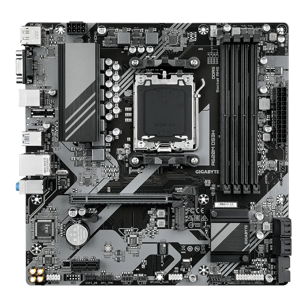 Płyta Socket AM5 Gigabyte A620M DS3H - obrazek 3