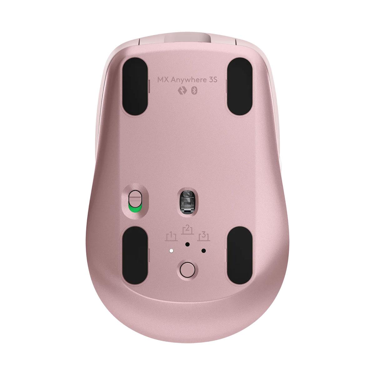 Mysz bezprzewodowa Logitech MX Anywhere 3S Różowa - obrazek 5