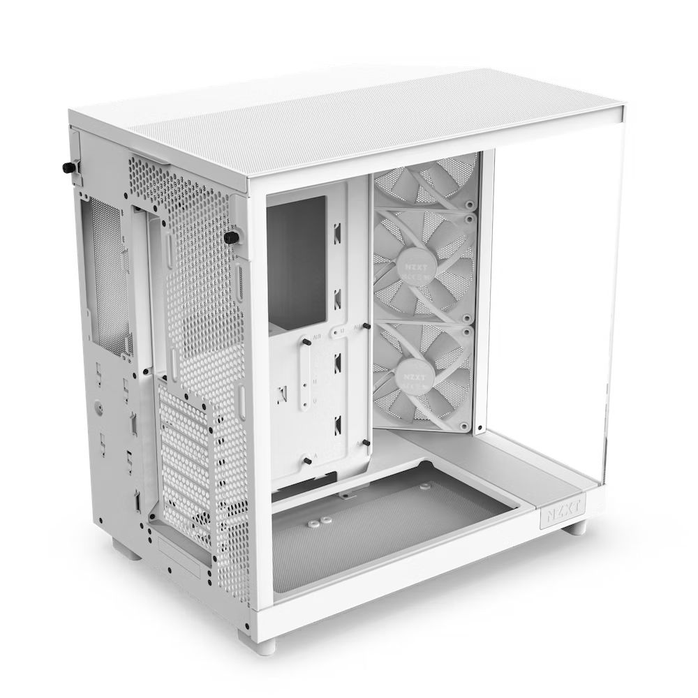 Obudowa NZXT H6 Flow RGB Biała - obrazek 3