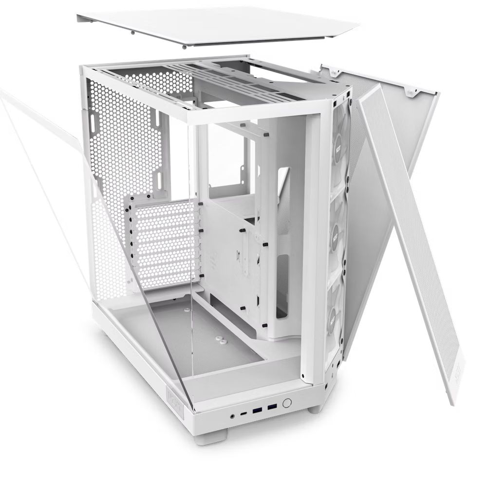 Obudowa NZXT H6 Flow RGB Biała - obrazek 5