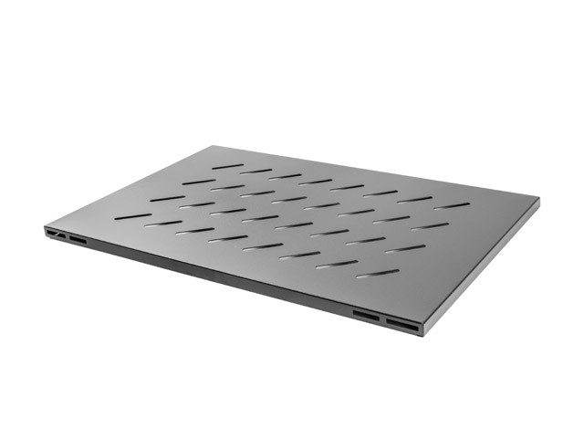 Półka do szaf rack 19'' 465 x 715 mm Czarna Lanberg