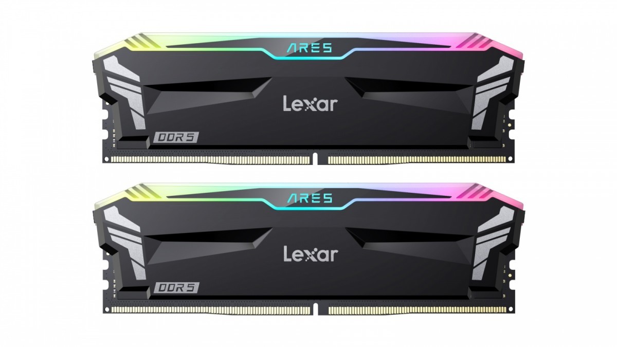 DIMM PC-6400 DDR5 32GB Lexar Ares RGB Gaming Black **2 x 16GB** - obrazek 2