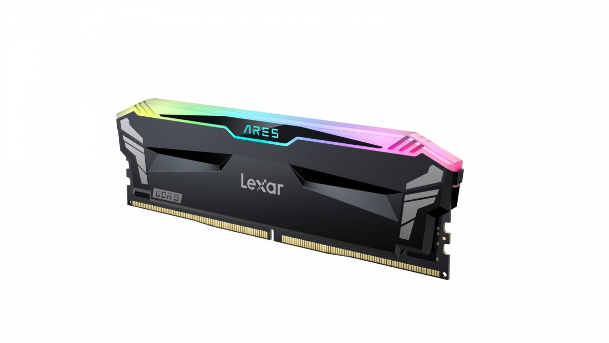 DIMM PC-6400 DDR5 32GB Lexar Ares RGB Gaming Black **2 x 16GB** - obrazek 4