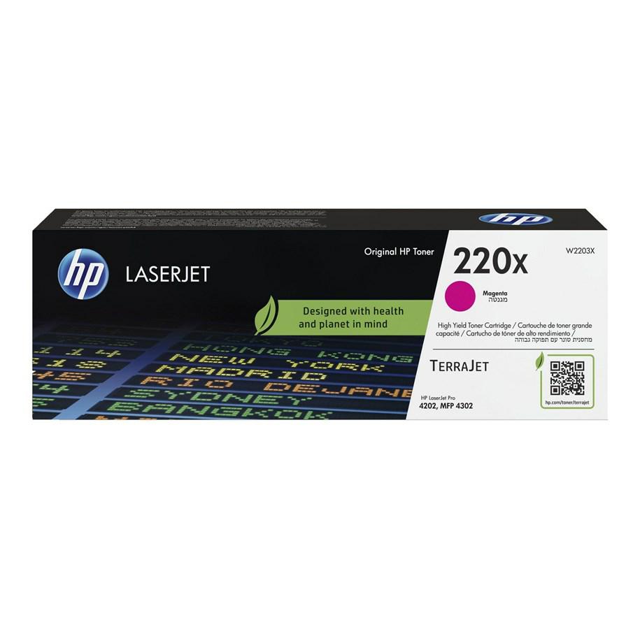 Toner HP 220X  W2203X  Magenta  5500 str.