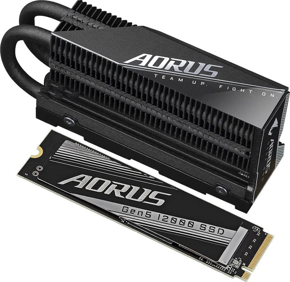 SSD M.2 NVMe PCIe Gen.5  2TB  Gigabyte Aorus 12000