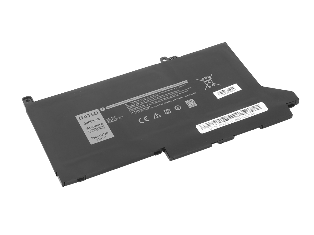 Bateria do laptopa Dell Latitude 7390, 7490 11,4 V 3000mAh