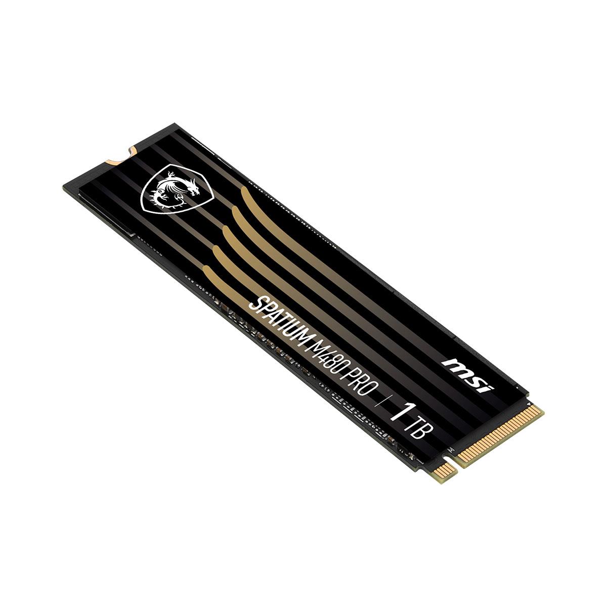 SSD M.2 NVMe PCIe Gen.4 1TB MSI Spatium M480 Pro - obrazek 2