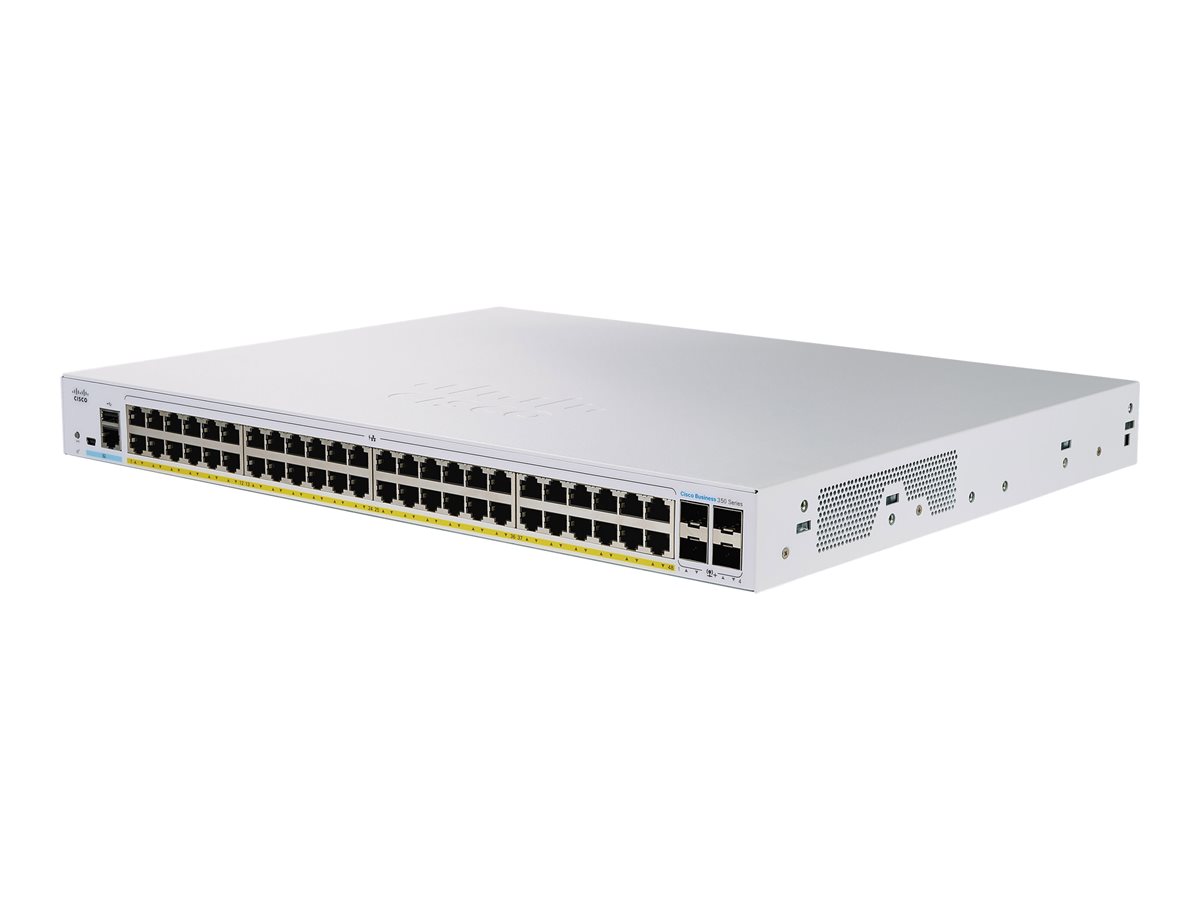 Switch Cisco CBS350-48FP-4X-EU Smart 48-port Gigabit Full PoE 4X10G SFP+