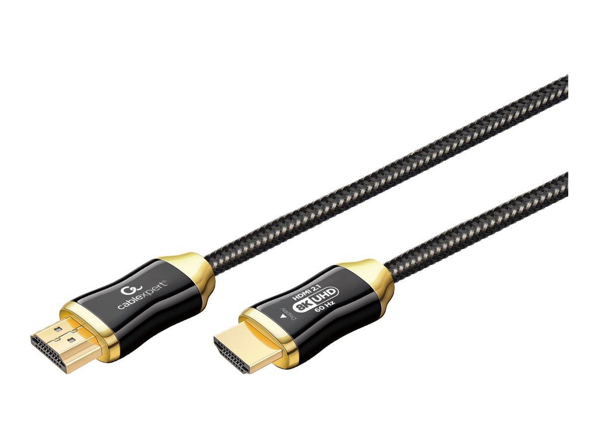Kabel HDMI męski na HDMI męski  v.2.1  30.0 m  Gembird AOC 8K