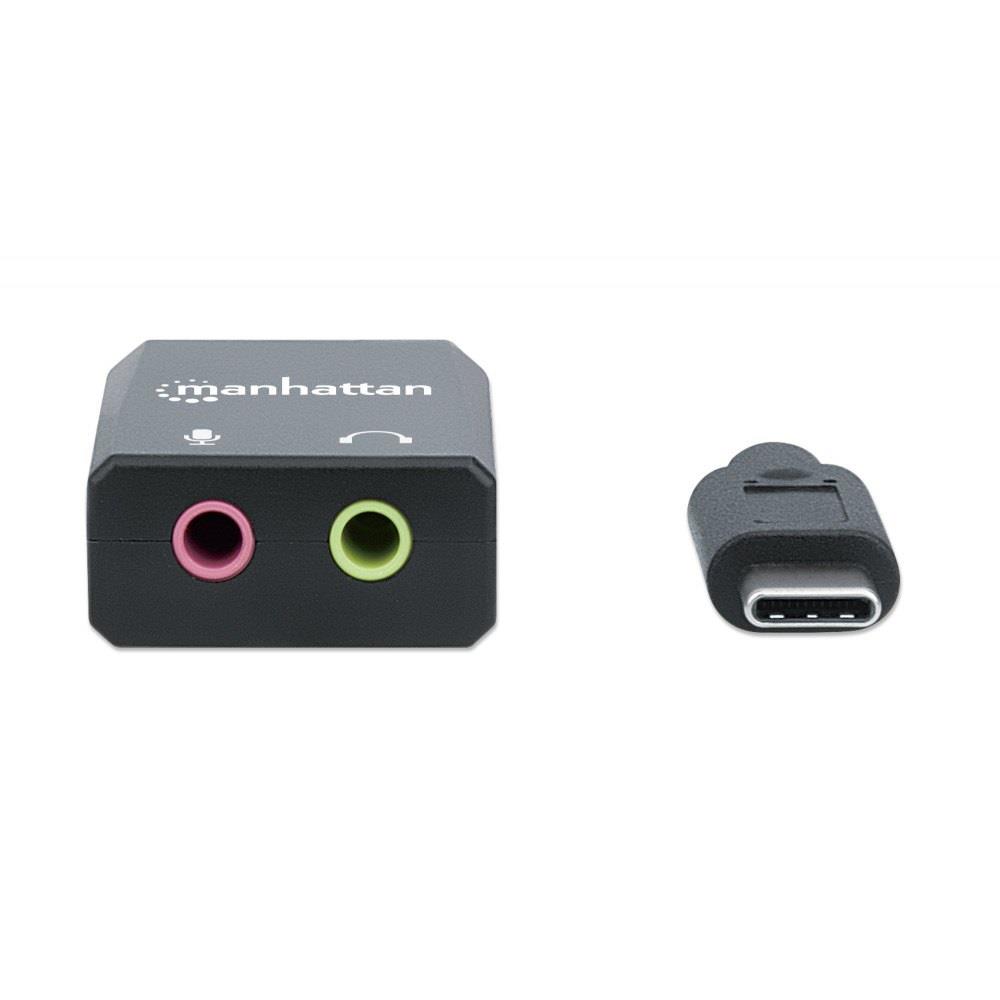 Karta dźwiękowa USB-C Audio Stereo 2.1 Manhattan - obrazek 4