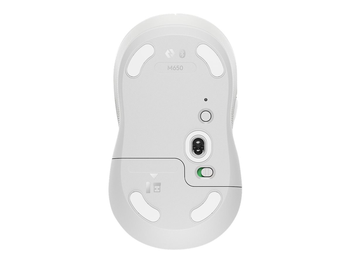 Mysz bezprzewodowa Logitech Signature M650 L Biała - obrazek 5