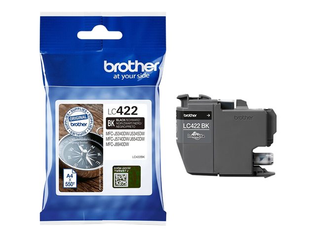 Tusz Brother LC422BK Black 500 str.