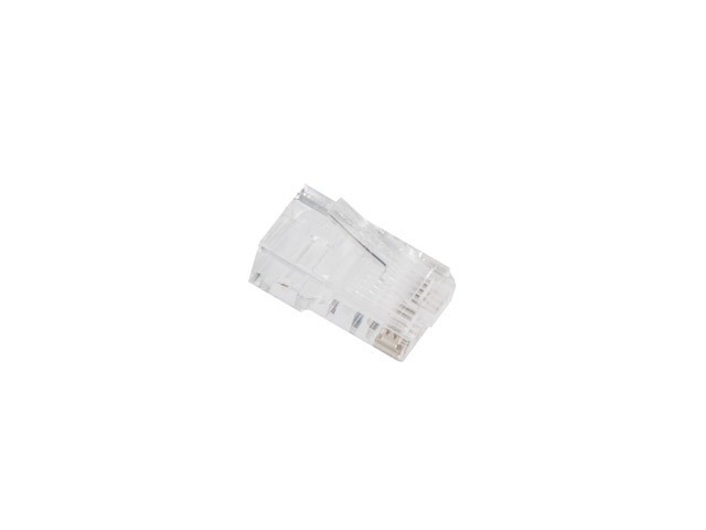 Wtyk RJ45 zaciskany kat.6 UTP przelotowy 100 szt. Lanberg - obrazek 2