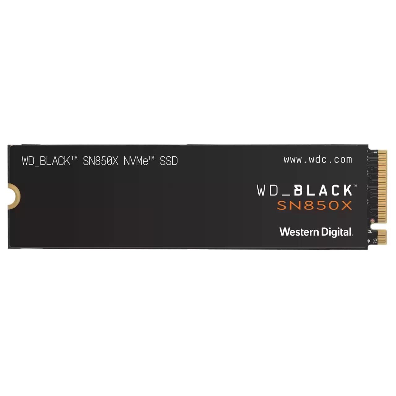 SSD M.2 NVMe PCIe Gen.4 1TB WD Black SN850X z radiatorem