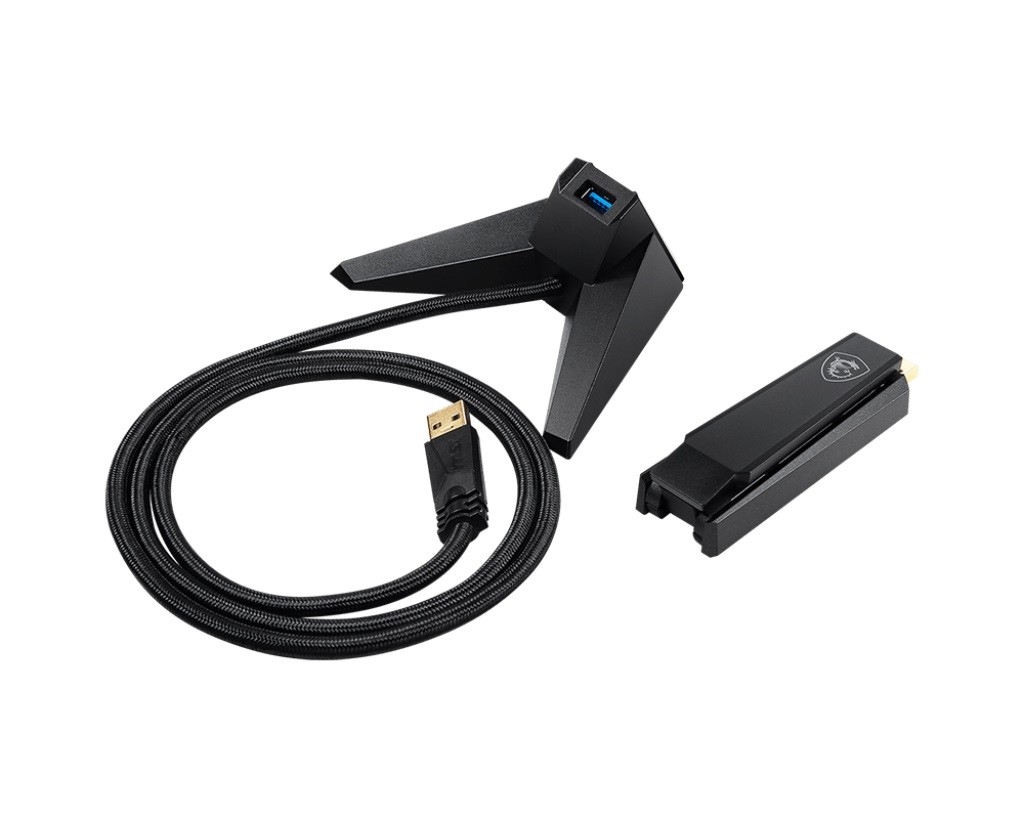 Bezprzewodowa karta sieciowa USB Wi-Fi 6 AX1800 MSI - obrazek 2
