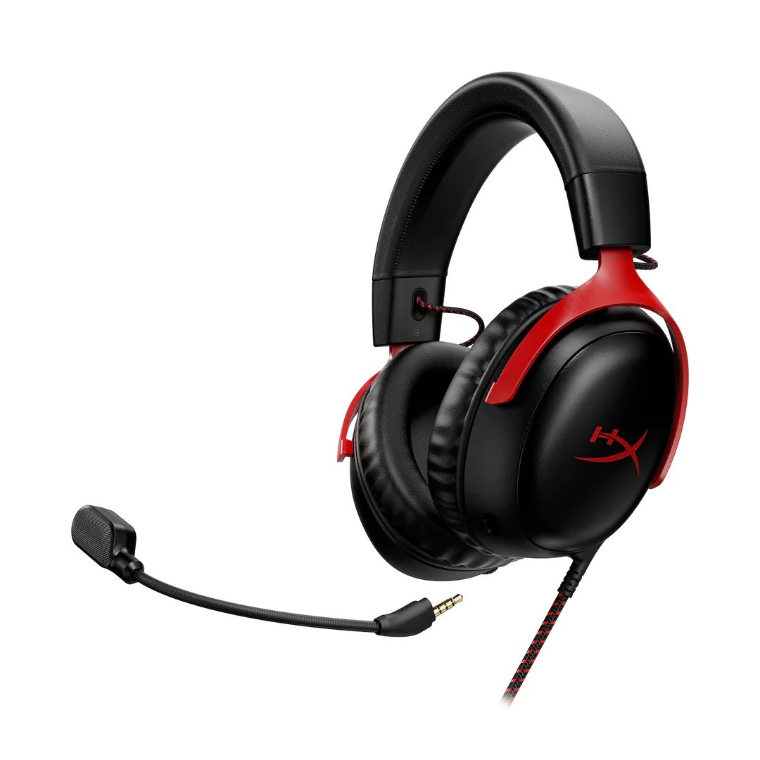 Słuchawki HyperX Cloud III Czarno-czerwone