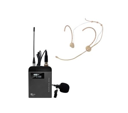 Avtek WM 1B Zestaw bezprzewodowy z nadajnikiem bodypack - obrazek 3