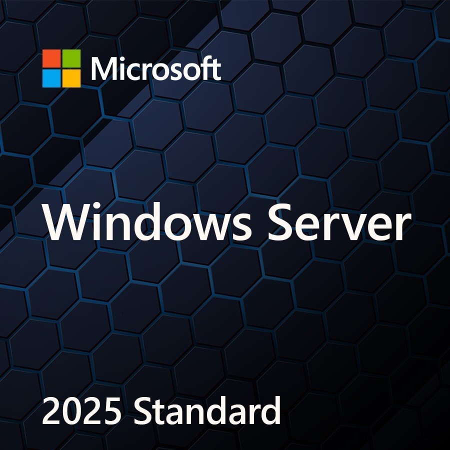 Windows Server Standard 2025 EN x64 24 Core OEM